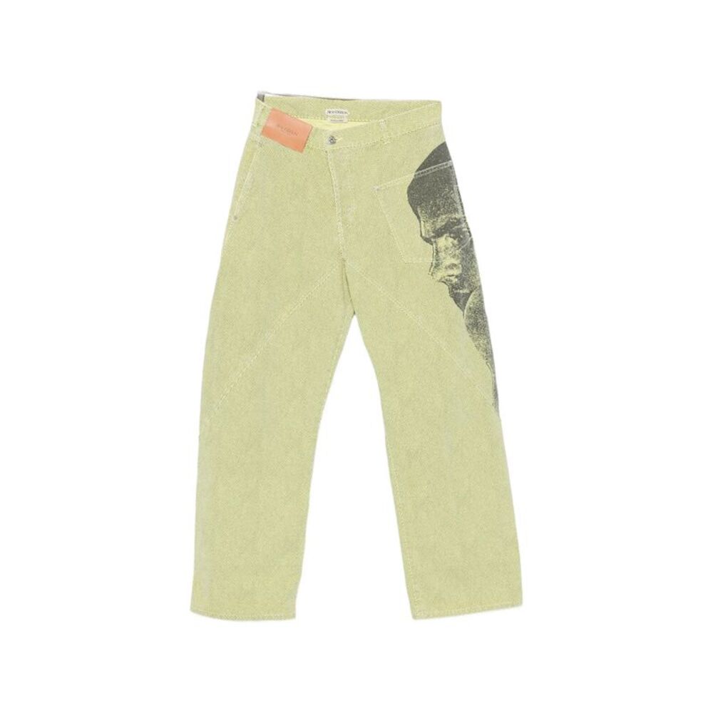 Jw Anderson Yellow Denim - Wide-Leg Jeans Men